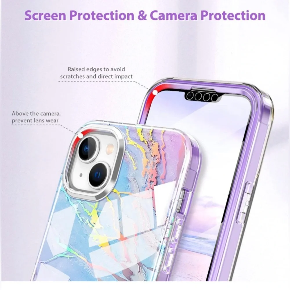 New PIXIU Compatible with iPhone 14 6.1 inch 5G Case
